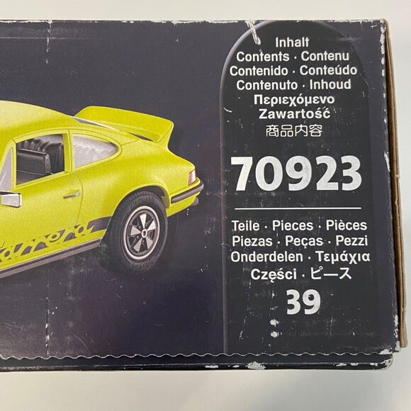 Playmobil Porsche Carrera RS 2.7 Toy Set 70923  39 Pc Collectible Model For Ages - Picture 8 of 15